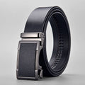 Eleganter Ledergürtel mit automatischer Metallschnalle