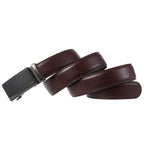 Elegante Ledergürtel für gehobene Ansprüche bronze