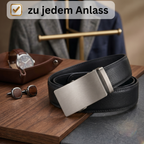 Herren Ledergürtel mit Automatikverschluss – edel & komfortabel